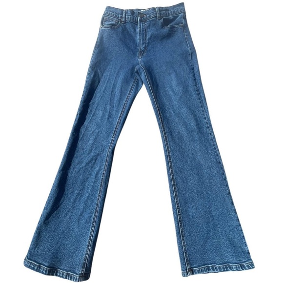 Medium blue wash bootcut women’s jeans by ORFEO Lina size 26 - Picture 2 of 6